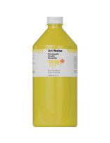 Tri-Art Art Noise&trade; Permanent Acrylic Gouache&trade; - 2L (68 oz) - Primary Yellow