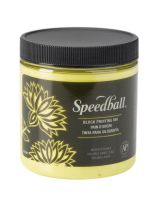 Speedball&reg; Water-Soluble Block Printing Ink - Yellow - 8-oz. Jar