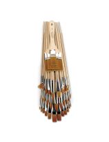Royal Brush&reg; Gold Taklon Brush Value Classroom Pack, Set of 39