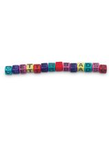 Assortiment de 150 perles d'alphabet