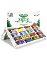 Crayola&reg; Large-Size Crayon and Ultra-Clean Washable&trade; Marker Classpack&reg; - Pkg. of 256