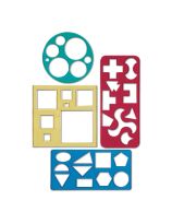 Drawing Templates - Set of 4