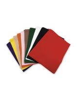Feuilles de feutrine, 23 cm x 30 cm - Paquet de 25 - Couleurs assorties