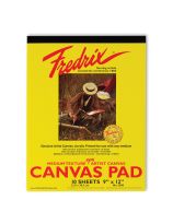 Fredrix&reg; "Real"?Canvas Pads, 9" x 12", 10 Sheets