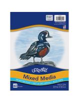 Pacon&reg; Art1st&reg; Premium Multi Media Art Paper - 80 lb - 60 Sheets - 9" x 12" (22.9 cm x 30.5 cm)