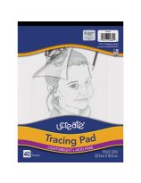 Tablette de papier calque Art1st® Pacon® 40 feuilles, 40 g/m² - 23 cm x 30 cm (9" x 12")