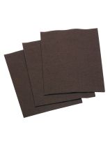 10 feuilles de feutrine - 23 cm x 30 cm (9" x 12") - Brun
