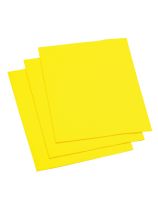 10 feuilles de feutrine - 23 cm x 30 cm (9" x 12") - Jaune