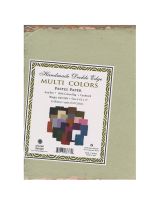 Shizen&trade; Deckle Edge Cardstock Paper - 25 Pastel Sheets, 200 gsm - 8-1/2" x 11"