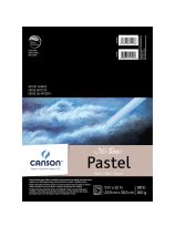 Tablette de 24 feuilles de papier à pastel Mi-Teintes® de Canson®, 98 lb (160 g/m²), 23 cm x 30,5 cm (9" x 12") - Noir