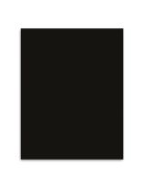 Paquet de 25 cartons couchés pour affiche Pacon® Peacock®, 56 cm x 71 cm (22" x 28") - Noir