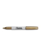 Sharpie&reg; Fine-Point Metallic Permanent Marker - Single - Gold