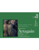 Tablette de 24 feuilles de papier noir série 400 Artagain&reg; Strathmore&reg; 60 lb - 30 cm x 46 cm (12" x 18")
