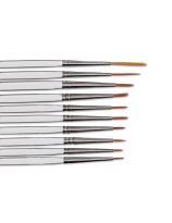 Royal Brush® Aqualon® Detail Brushes - Set of 10