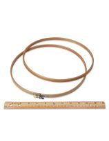 Wood Embroidery Hoop with Round Edges - 10" Hoop