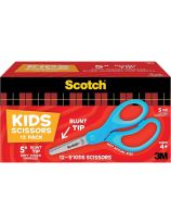 Scotch&reg; 5" Kids Scissors with Soft Touch - Pack of 12