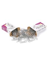 Gem Size #3 Paper Clips - Box of 100 - Small Clips (7/8")