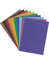 100 cartons bistrol à 4 plis Pacon®, 56 cm x 71 cm (22" x 28") - Couleurs assorties