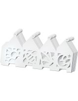 Paquet de 32 lanternes de vitrail Roylco&reg; - 9 cm x 9 cm x 14 cm (3½" x 3½" x 5½")