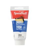 Speedball&reg; Fabric Block Printing Ink - White, 2.5 oz. (75 cc)