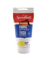 Speedball&reg; Fabric Block Printing Ink - Yellow, 2.5 oz. (75 cc)