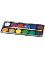 Ensemble de pastilles d'aquarelle Faber-Castell®, 12 couleurs - Paquet de 12