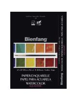 Paquet de 25 feuilles de papier pour aquarelle léger Bienfang® #534 , pour la classe (90 lb) - 56 cm x 76 cm (22" x 30")