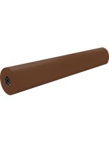 Pacon&reg; Rainbow&reg; coloured Kraft Duo-Finish&reg; Paper Rolls - 40 lb. - Brown - 36" x 1000 ft.