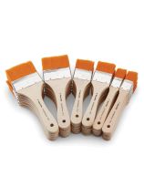 Jack Richeson&reg; Brown Smoothie Brushes - Set of 36