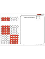  Rekenrek101&reg; Daily Practice Charts Number Sense - Pack of 30 - English