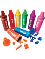 Rainbow Sorting Crayons - Set of 8