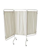 Three Panel Folding Mobile Privacy Screen