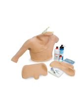 Simulateur de cathétérisme cardiaque Life/form® pour l'alimentation parentérale totale (APT) et le cathétérisme veineux central