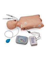 Torse d'enfant CRiSis Life/form pour soins avancés des voies respiratoires, pour défibrillation et pour ECG