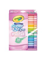 Crayola&reg; Super Tips Pastel Markers - Set of 20