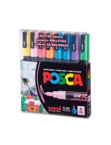POSCA Markers - Glitter - Fine Tip - Set of 8