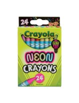 Crayola&reg; Neon Crayons - Set of 24