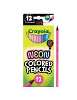Crayola&reg; Neon Coloured Pencils - Set of 12
