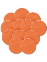 Orange Polyspot -  Set of 12