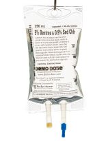Demo Dose® - Solution IV, Dextrose 5% et NaCl 0,9% - 250 ml