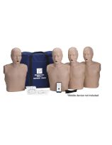 Prestan&reg; Professional Adult Series 2000 Manikin with Advanced CPR Feedback - Pack of 4 - Medium Skin