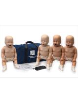 Prestan&reg; Professional Infant Manikin Diversity Kit - Pack of 4 - 2 Medium Skin & Dark Skin