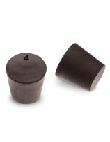 Bouchon de caoutchouc, solide - Taille  4