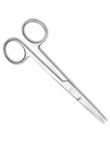 Surgical Scissors - Both Points Sharp - 5 1/2" Straight