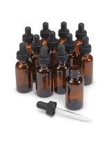 Amber Dropping Bottle - 1 oz