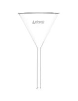 Filter Funnel - 75 mm - 60º Angle - Plain Stem, 8 mm - Borosilicate Glass
