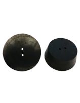 2 Hole Rubber Stoppers - Size 12 - 10lb Case