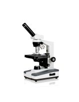 Nasco High School Microscope - Monocular Head/Abbe 1.25 Focusable Abbe Condenser with Iris Diaphragm