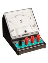 Student DC Voltmeter - Triple Scale, 0-3/0-15/0-300V