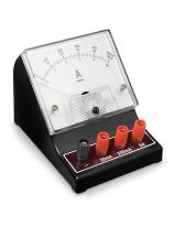 Student DC Milliammeter - Triple Scale, 0-5/0-50/0-500mA